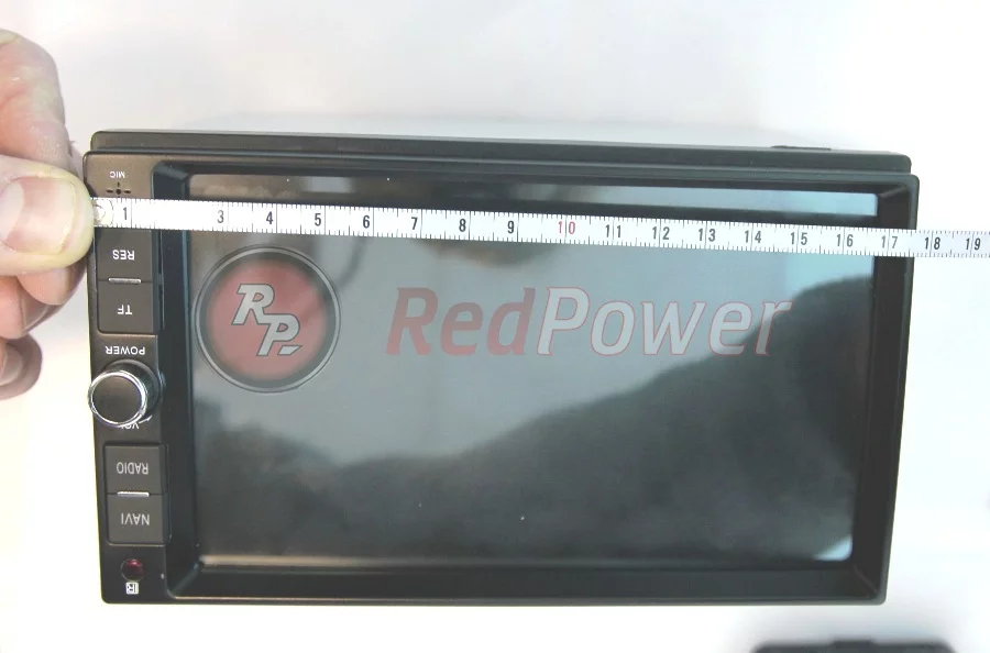 Размеры магнитолы RedPower